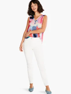 Shop NIC+ZOE Abstract Art Tank Pink Multi