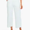 Hot NIC+ZOE All Day Slim Wide Crop Pant Paper White