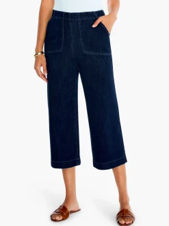 Best Sale NIC+ZOE All Day Wide-Leg Crop Jean Atlas