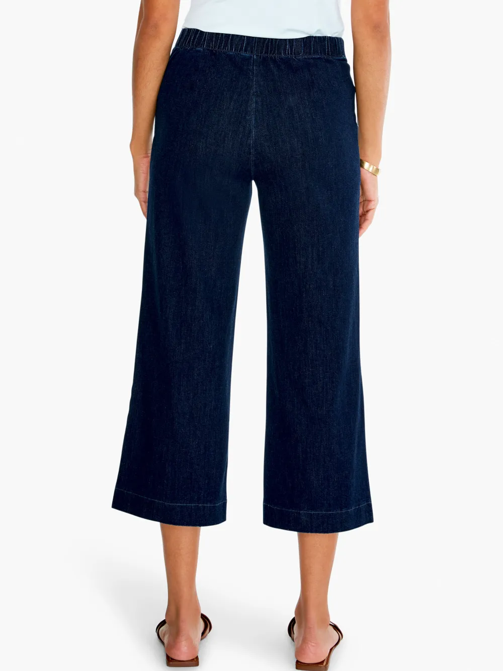 Outlet NIC+ZOE All Day Wide-Leg Crop Jean Atlas