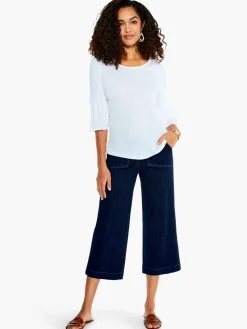 Best Sale NIC+ZOE All Day Wide-Leg Crop Jean Atlas