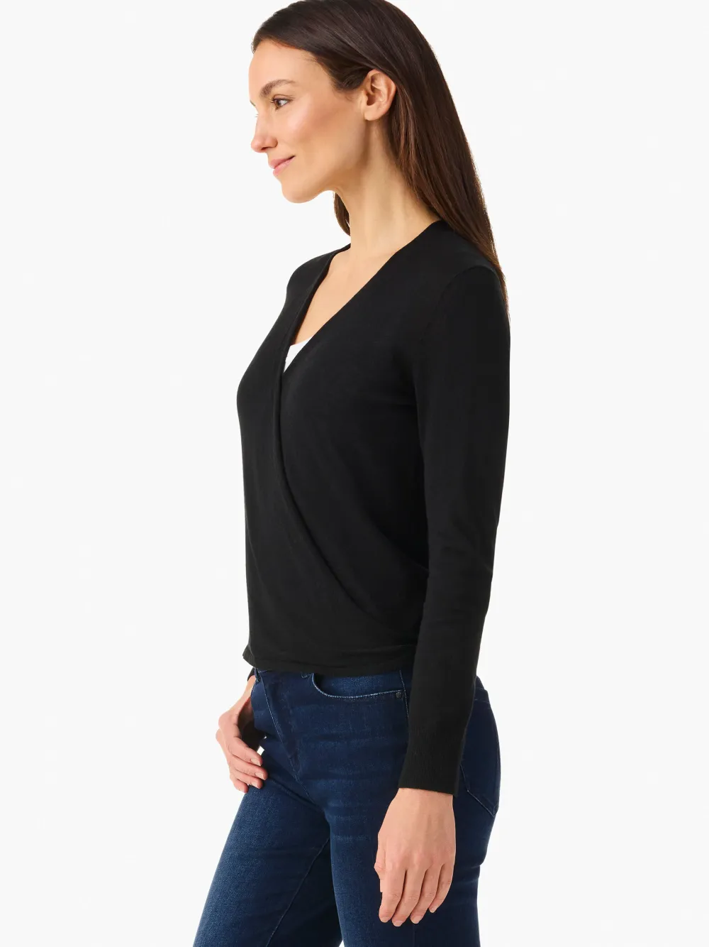 Shop NIC+ZOE All Year 4-Way Cardigan Black Onyx