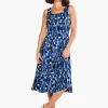 Shop NIC+ZOE Artist Blocks Dress Blue Multi