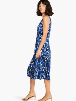 Shop NIC+ZOE Artist Blocks Dress Blue Multi