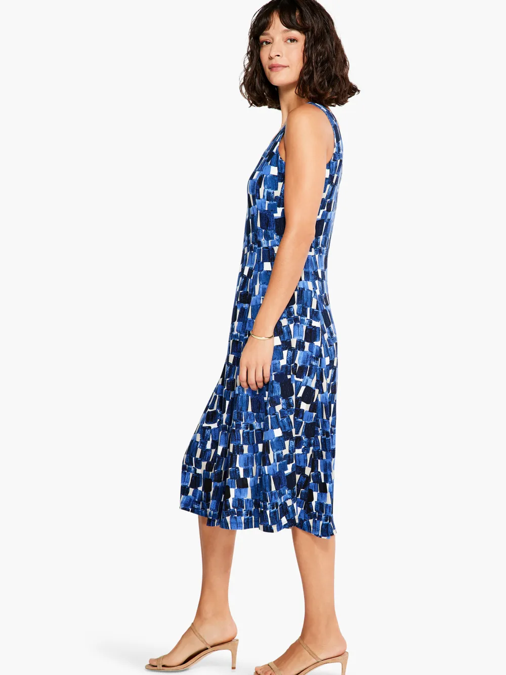 Shop NIC+ZOE Artist Blocks Dress Blue Multi