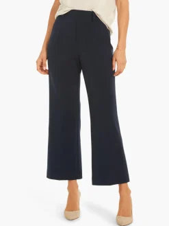 Flash Sale NIC+ZOE Avenue Summer Wide-Leg Crop Trouser Dark Indigo