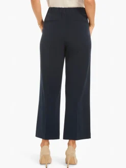 Flash Sale NIC+ZOE Avenue Summer Wide-Leg Crop Trouser Dark Indigo