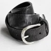 Discount NIC+ZOE B.Belt - Lazer Cut Distressed Belt Cognac