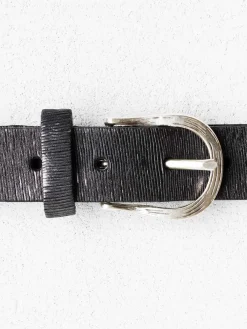 Hot NIC+ZOE B.Belt - Lazer Cut Distressed Belt Cognac
