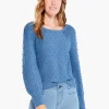 Sale NIC+ZOE Bobble Sweater Bayside