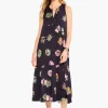 Hot NIC+ZOE Bright Spot Dress Indigo Multi