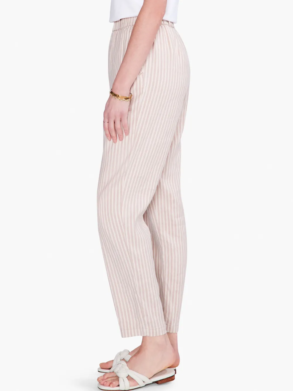 Store NIC+ZOE Cafe Straight-Leg Pant Neutral Multi
