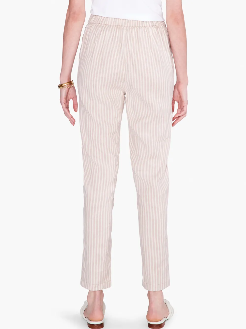 Store NIC+ZOE Cafe Straight-Leg Pant Neutral Multi