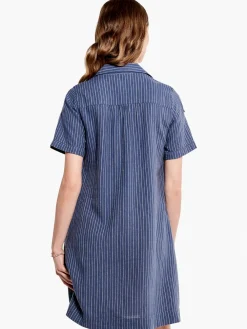 Flash Sale NIC+ZOE Central Park Day Dress Blue Multi