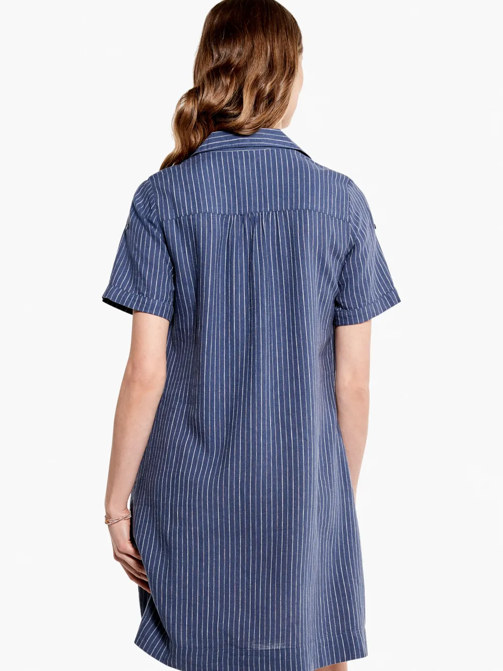 Flash Sale NIC+ZOE Central Park Day Dress Blue Multi