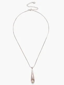 Discount NIC+ZOE Chan Luu - Abalone Necklace Silver