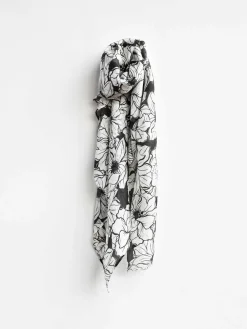 Shop NIC+ZOE Chan Luu Floral Scarf White
