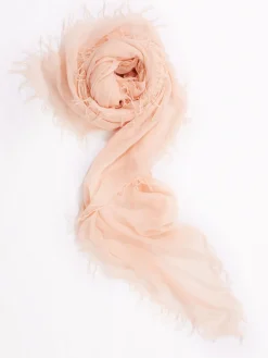 Store NIC+ZOE Chan Luu Solid Scarf With Fringe Edges Green