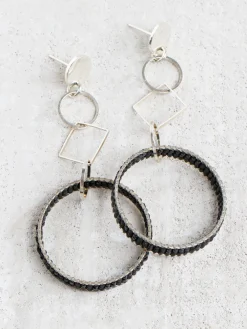 Flash Sale NIC+ZOE Circle Earring Silver