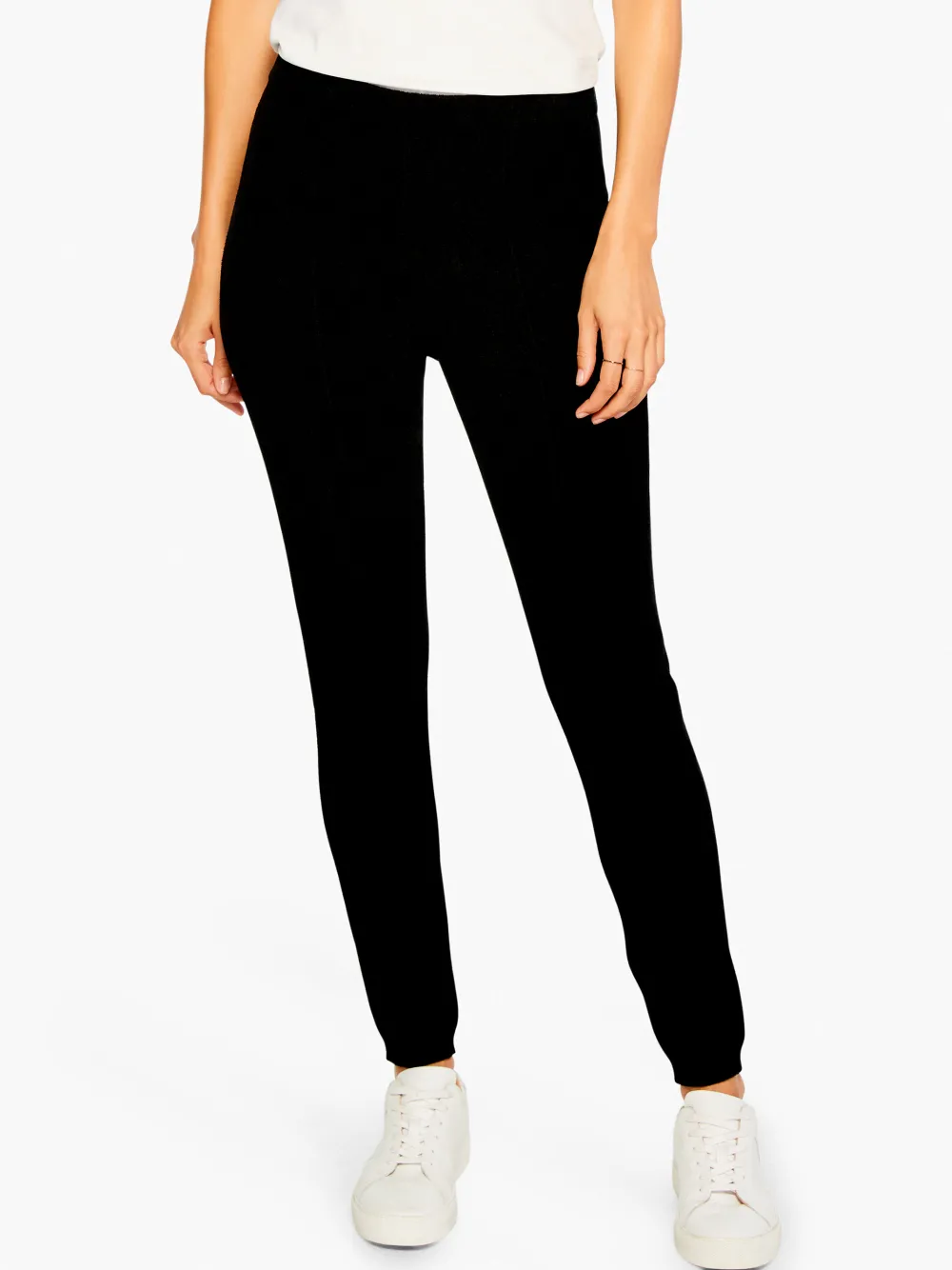 Discount NIC+ZOE Cloud Knit Legging Black Onyx