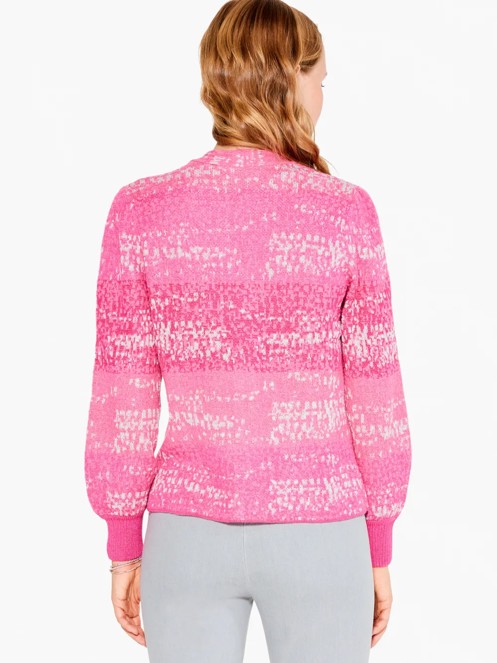 Fashion NIC+ZOE Confetti Cardigan Pink Multi