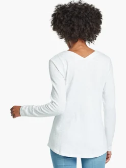 Fashion NIC+ZOE Countryside Top Dark Indigo