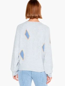 Online NIC+ZOE Cozy Up Geo Sweater Grey Multi
