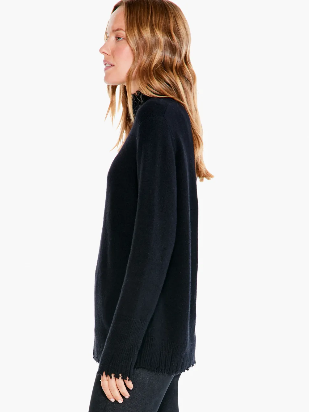 Shop NIC+ZOE Cozy Up Turtleneck Sweater Rose