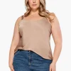 Sale NIC+ZOE Crepe Cami Mochachino