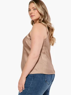 Sale NIC+ZOE Crepe Cami Mochachino