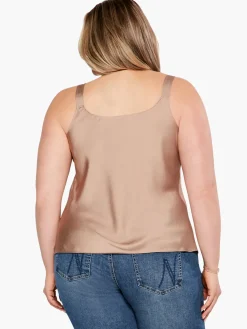 Sale NIC+ZOE Crepe Cami Mochachino