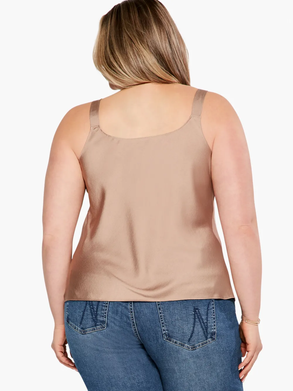 Sale NIC+ZOE Crepe Cami Mochachino