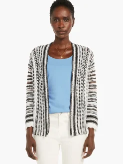 Shop NIC+ZOE Crochet Sky Cardigan Blue Multi