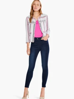Outlet NIC+ZOE Dashing Days Jacket Pink Multi