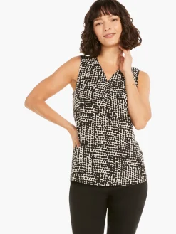 Outlet NIC+ZOE Daydream Dot Tank Black Multi