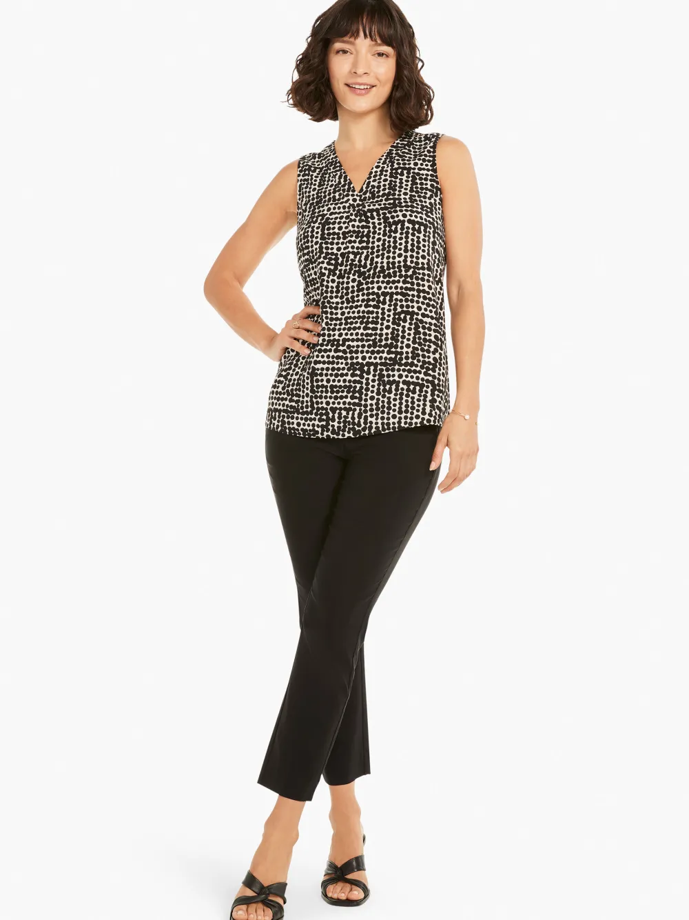 Outlet NIC+ZOE Daydream Dot Tank Black Multi