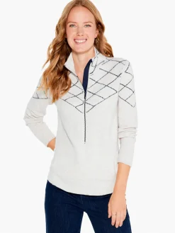Outlet NIC+ZOE Diamond Days Sweater Neutral Multi