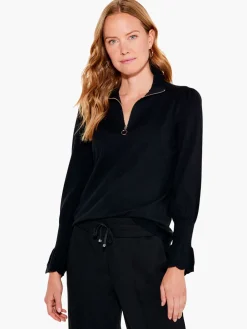 Store NIC+ZOE Easy Charm Sweater Black Onyx