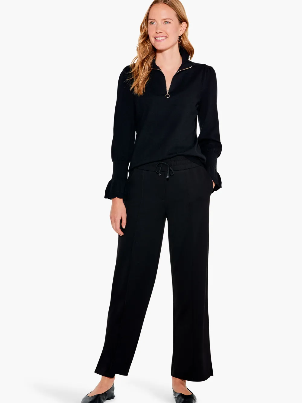 Store NIC+ZOE Easy Charm Sweater Black Onyx