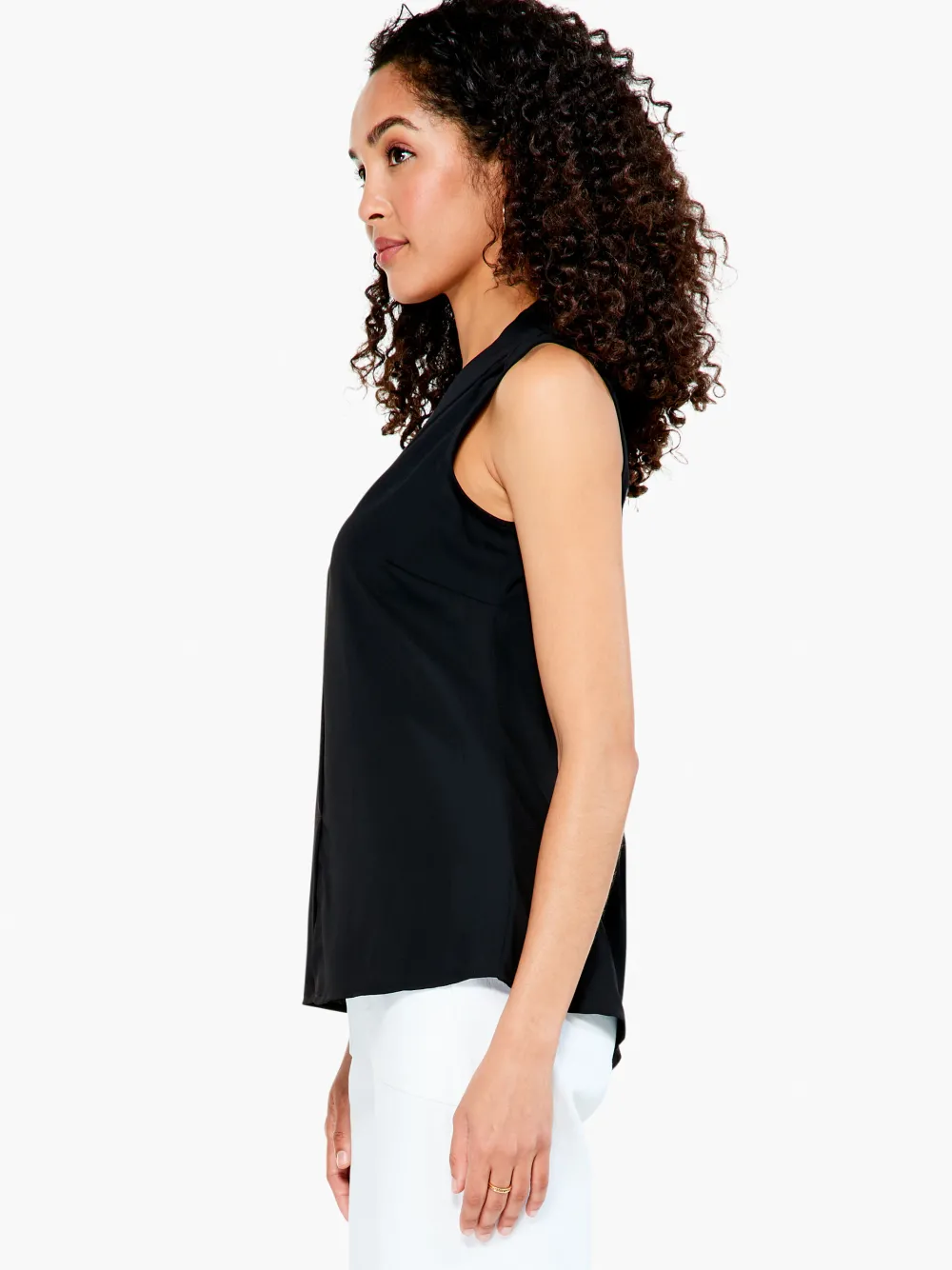 Sale NIC+ZOE Easy Day To Night Top Black Onyx