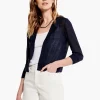 Discount NIC+ZOE Easy Featherweight Cardigan Dark Indigo