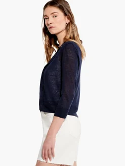 Discount NIC+ZOE Easy Featherweight Cardigan Dark Indigo