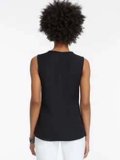 Shop NIC+ZOE Easy Keyhole Top Black Onyx