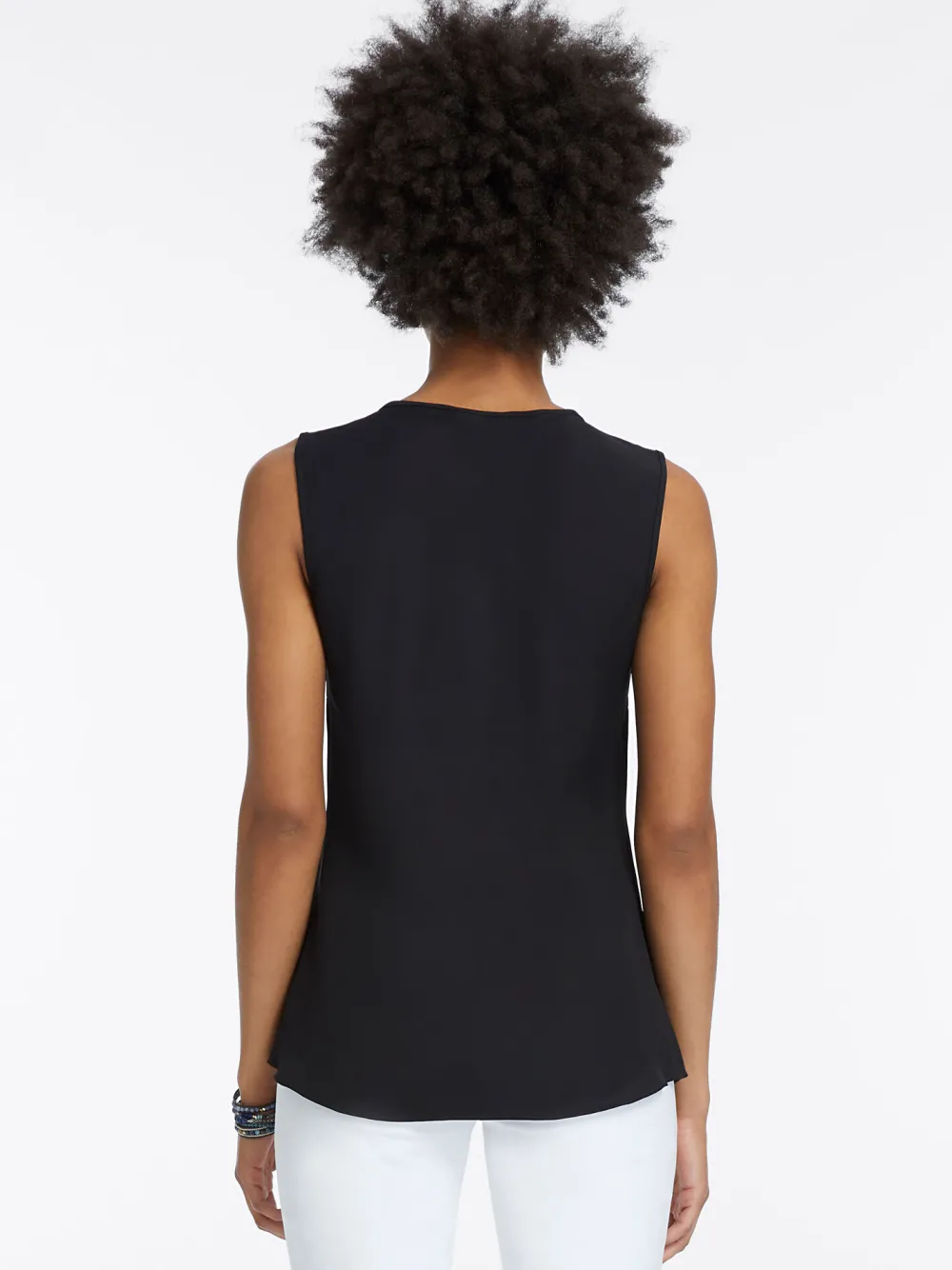 Flash Sale NIC+ZOE Easy Keyhole Top Black Onyx