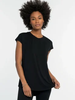 Sale NIC+ZOE Eaze Tee Black Onyx