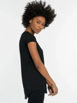 Sale NIC+ZOE Eaze Tee Black Onyx