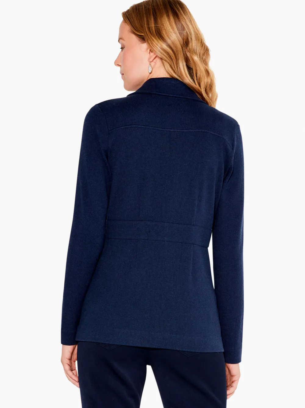 Clearance NIC+ZOE Editor Blazer Dark Indigo