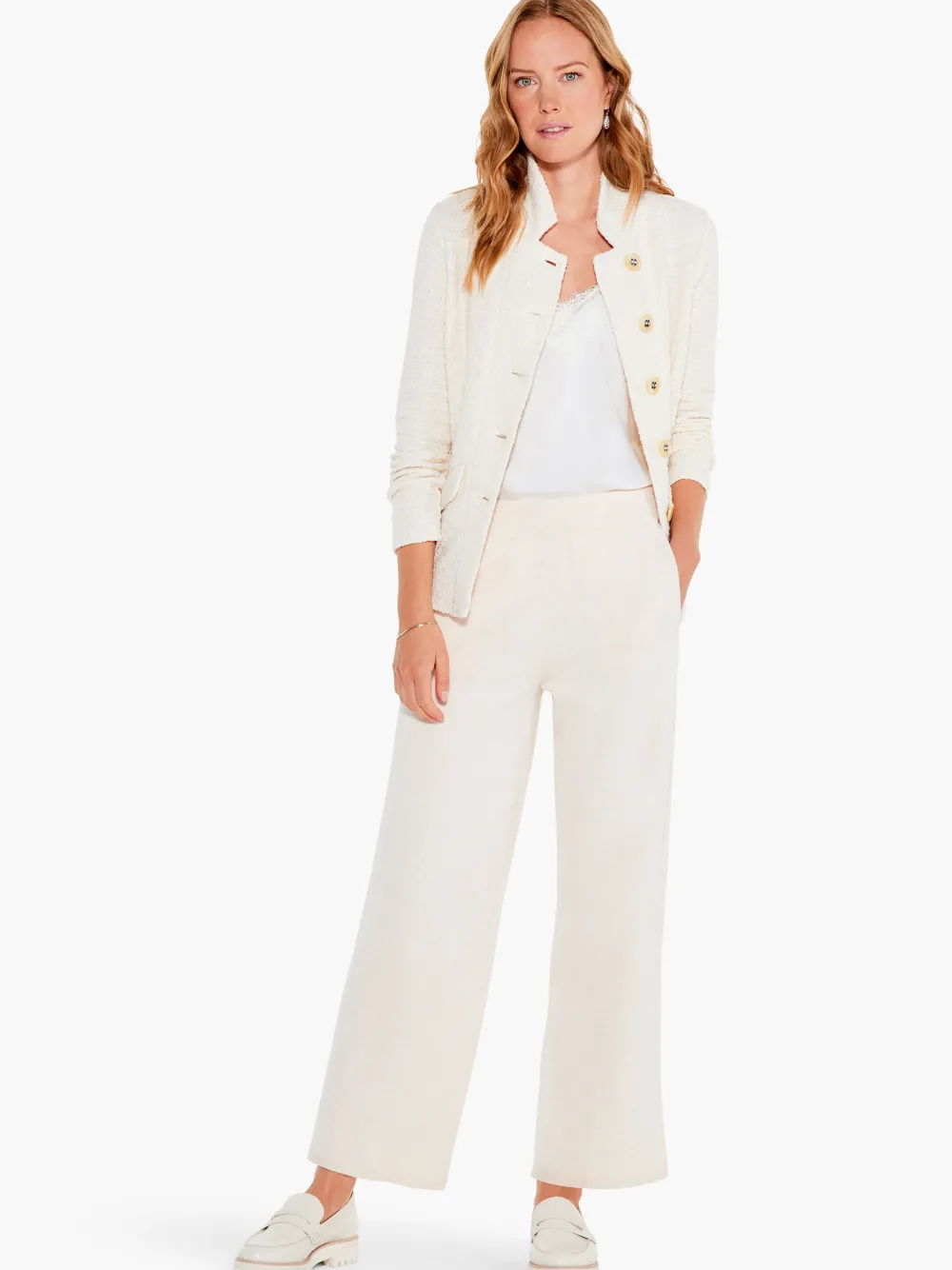 Hot NIC+ZOE Everyday Wide-Leg Knit Pant Canvas Heather