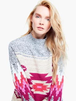 Online NIC+ZOE Fall Feelings Sweater Neutral Multi