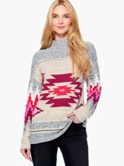 Online NIC+ZOE Fall Feelings Sweater Neutral Multi